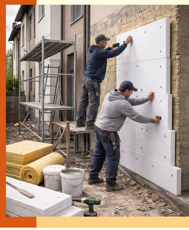 Утепление таунхауса с гарантией комфорта в Котельниках