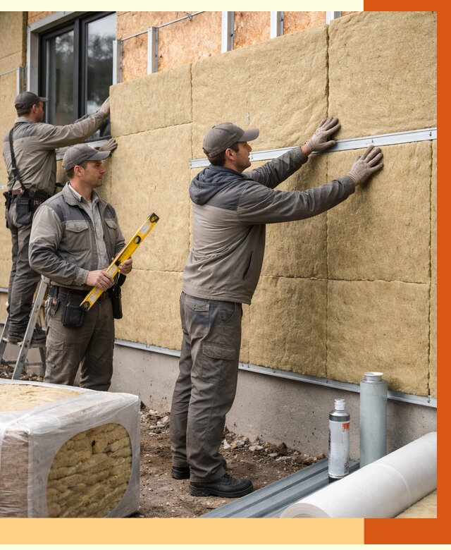 Утепление дома из SIP панелей в Котельниках от 6583 руб./м² под ключ | ТепломастерКтн