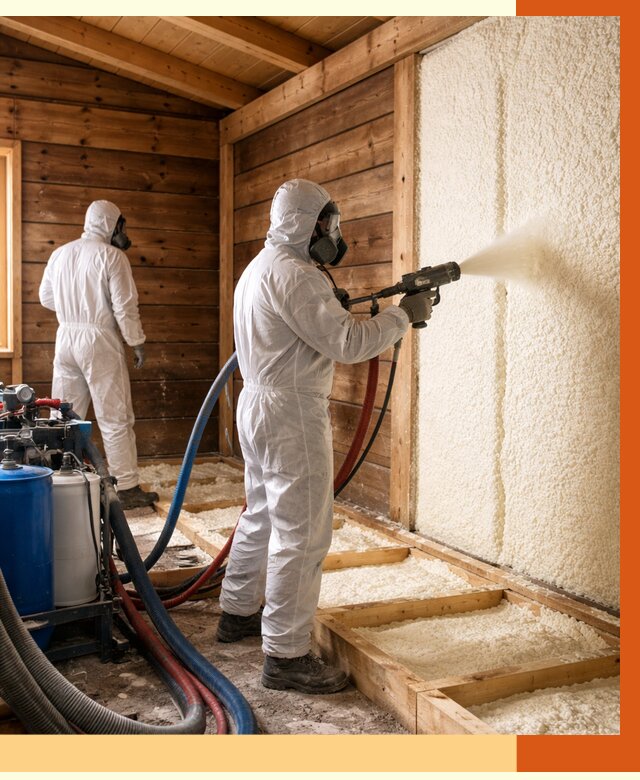 Утепление бани ппу в Котельниках под ключ от 4460 руб./м2 | ТепломастерКтн - напыление и монтаж ппу