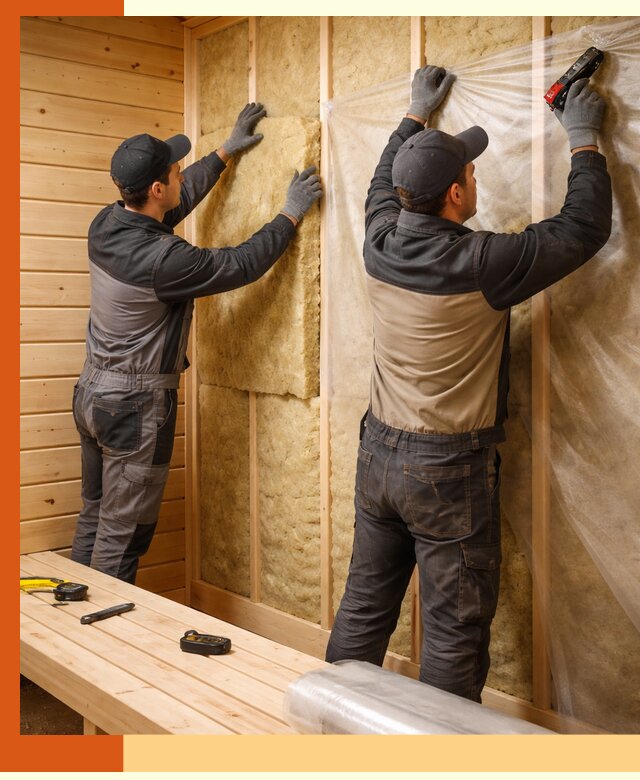 Профессиональное утепление сауны в Котельниках с гарантиями качества