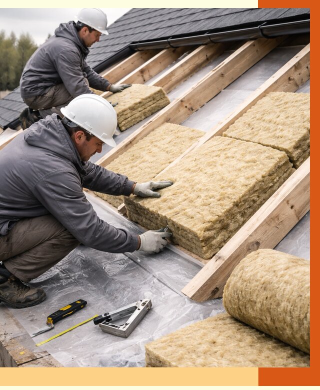 Утепление крыши в Котельниках от 1964 руб./м2 — комплексное утепление кровли | ТепломастерКтн