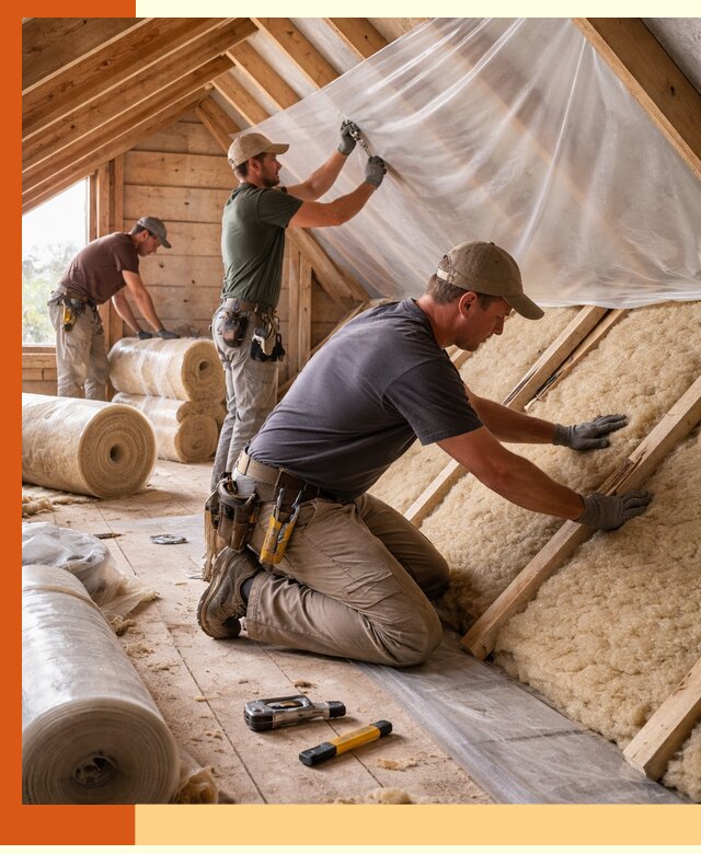 Утепление крыши изнутри в Котельниках: профессионально и надежно