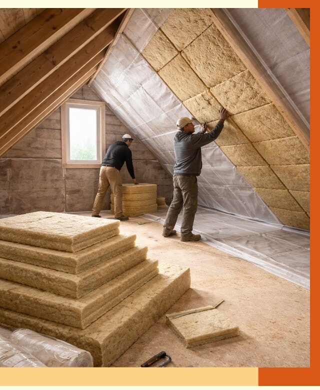 Утепление мансарды в Котельниках от 2655 руб/м2 — комплексно и под ключ | ТепломастерКтн