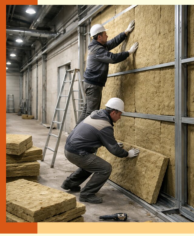 Утепление цеха под ключ в Котельниках с гарантией качества