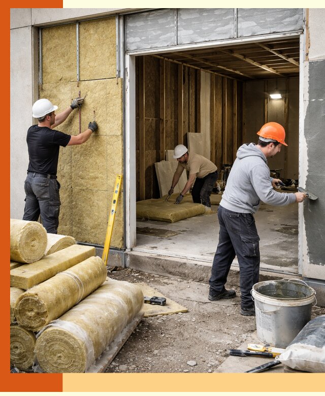 Утепление торгового павильона в Котельниках — качественно и энергоэффективно