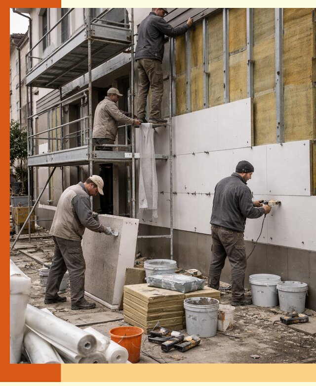 Утепление гостиницы под ключ в Котельниках с гарантией качества