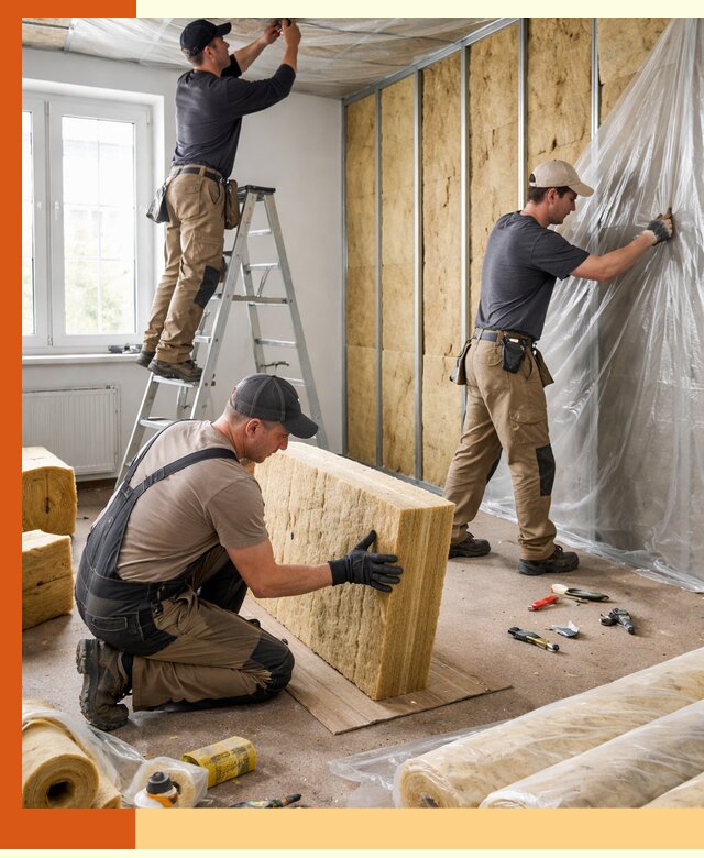 Утепление офисных помещений под ключ в Котельниках