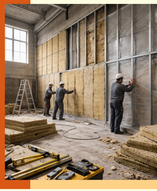 Утепление спортивного зала в Котельниках качественно и недорого