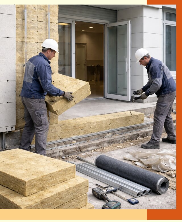 Утепление медицинского центра в Котельниках под ключ от 13273 руб./м² | ТепломастерКтн