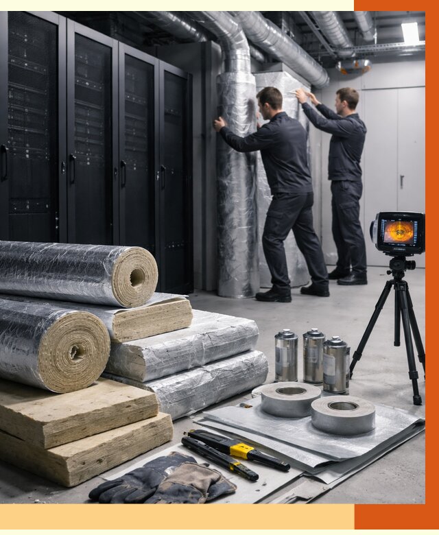 Утепление серверной в Котельниках от 9025 руб./м² — комплексно под ключ | ТепломастерКтн