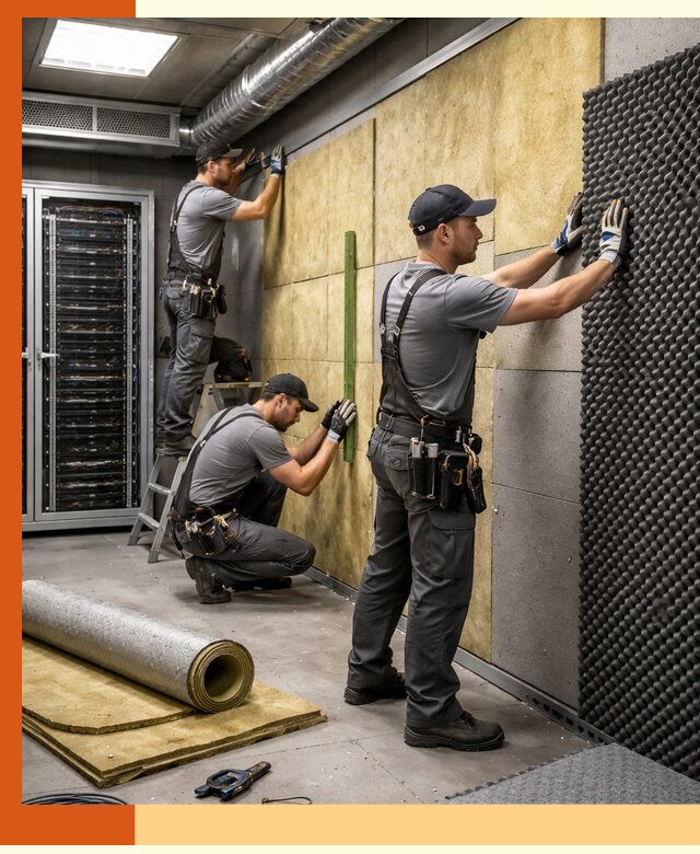 Утепление серверной комнаты профессионально в Котельниках