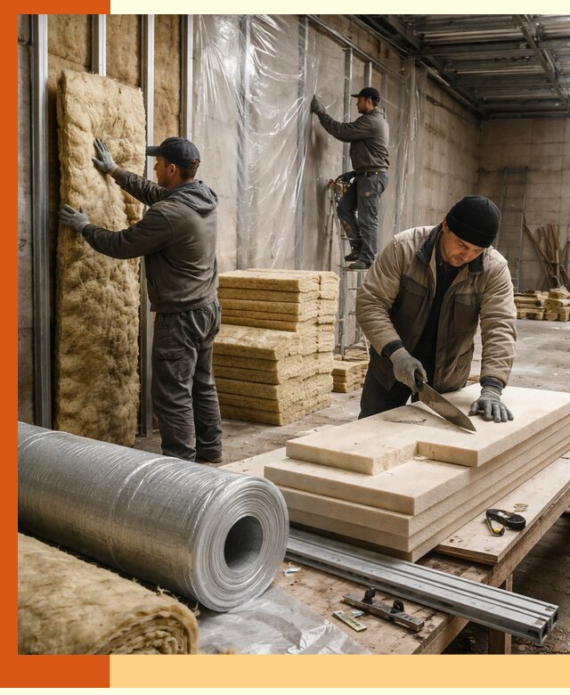 Утепление торгового склада в Котельниках с энергоэффективными решениями