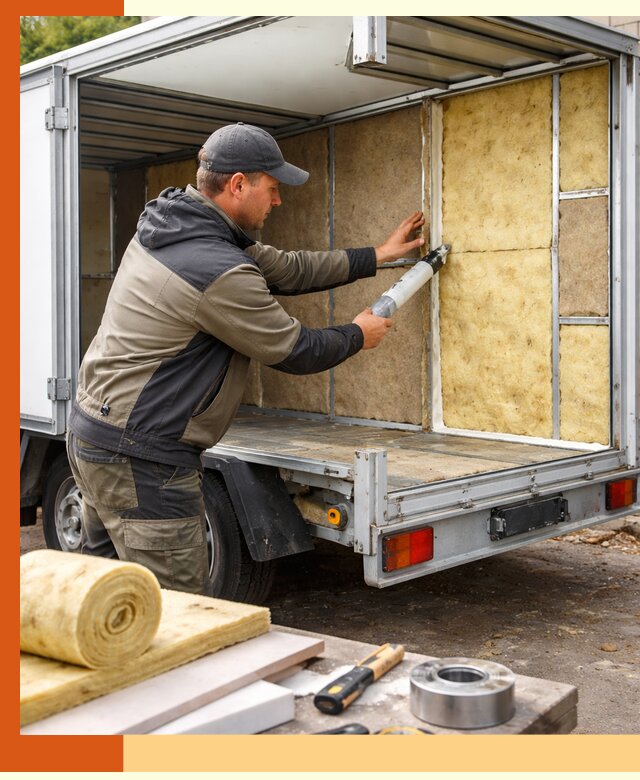 Профессиональное утепление прицепа в Котельниках для любых условий