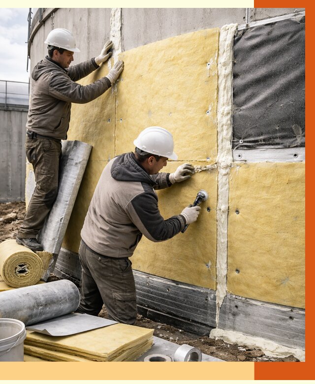 Утепление резервуара в Котельниках от 29200 руб/м2 — монтаж ППУ и комплекс под ключ | ТепломастерКтн