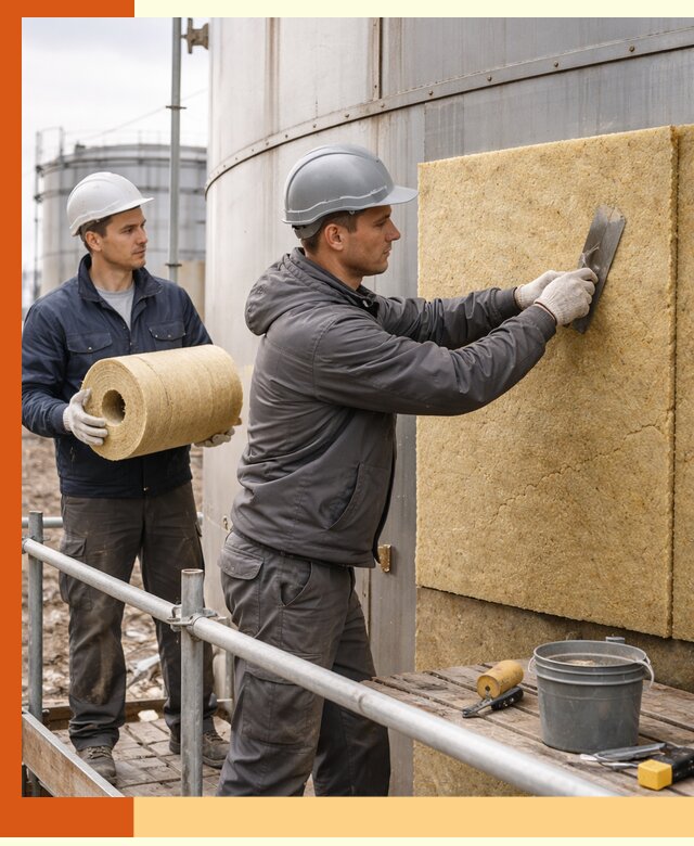 Профессиональное утепление резервуара и теплоизоляция в Котельниках