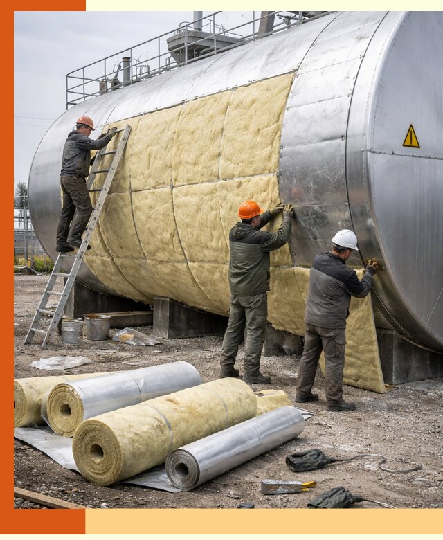 Утепление резервуаров с топливом в Котельниках надежно и экономично