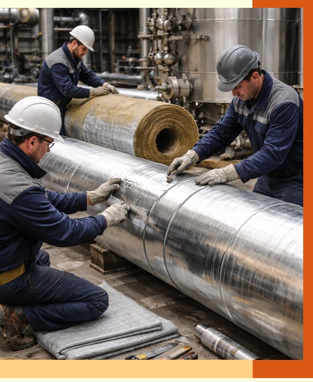 Утепление технологического оборудования в Котельниках от 4460 руб. за м2 | ТепломастерКтн