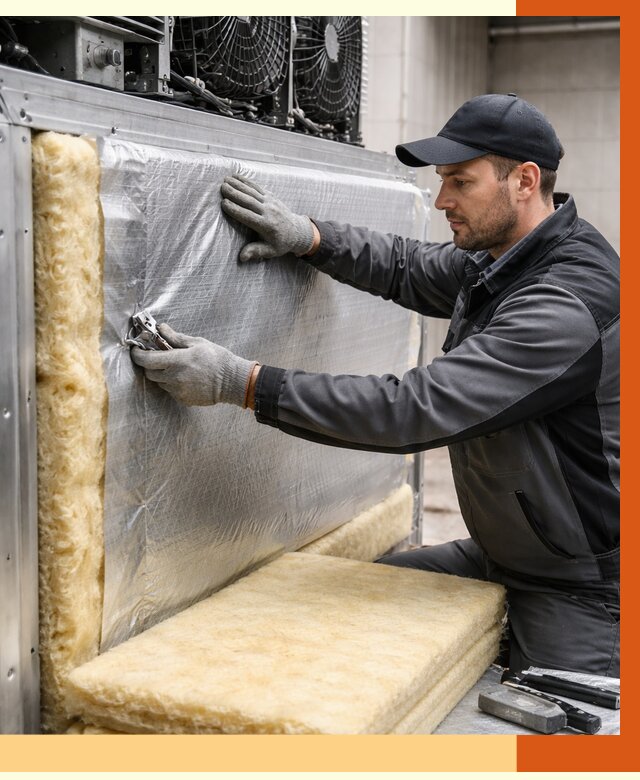 Утепление холодильного агрегата в Котельниках от 9025 руб. под ключ | ТепломастерКтн