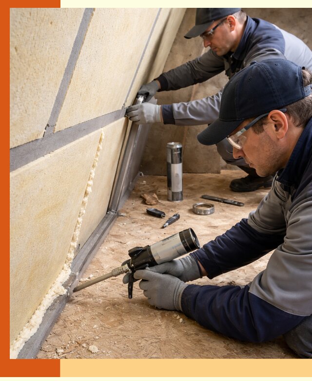 Герметизация стыков ППУ в Котельниках — надежное уплотнение швов