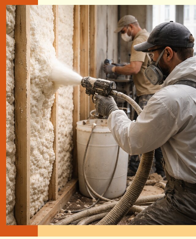 Утепление пеноизолом жилых и коммерческих объектов в Котельниках