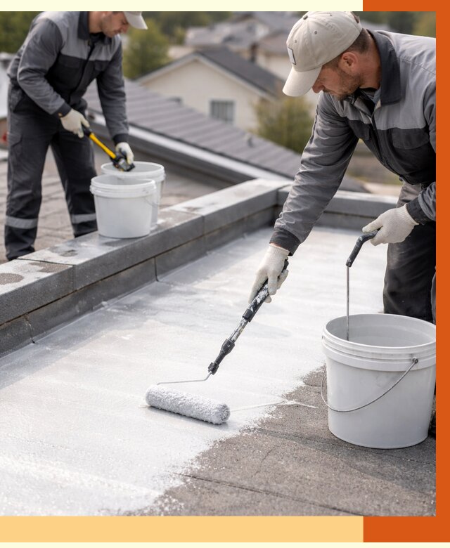 Утепление кровли жидкой теплоизоляцией в Котельниках от 2283 руб./м2 | ТепломастерКтн