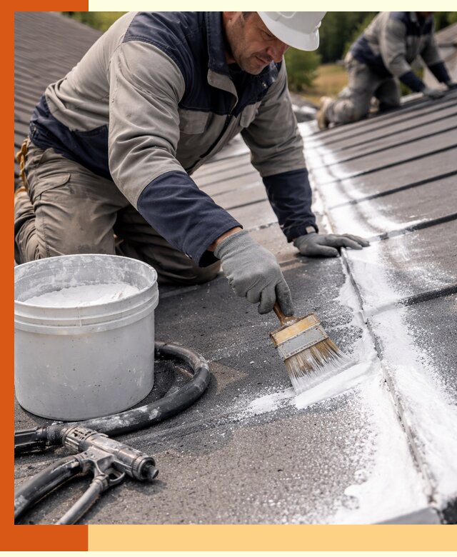 Утепление кровли жидкой теплоизоляцией в Котельниках