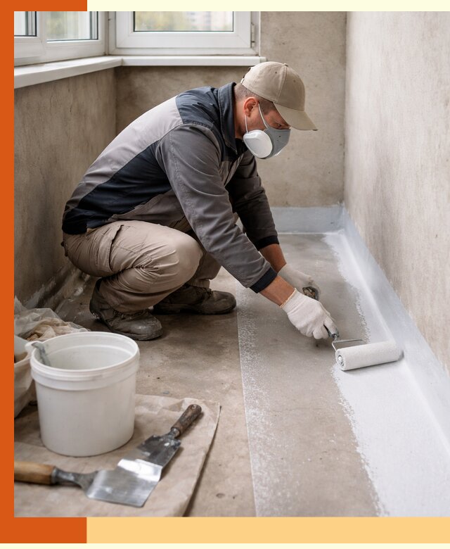 Утепление балкона жидкой теплоизоляцией в Котельниках