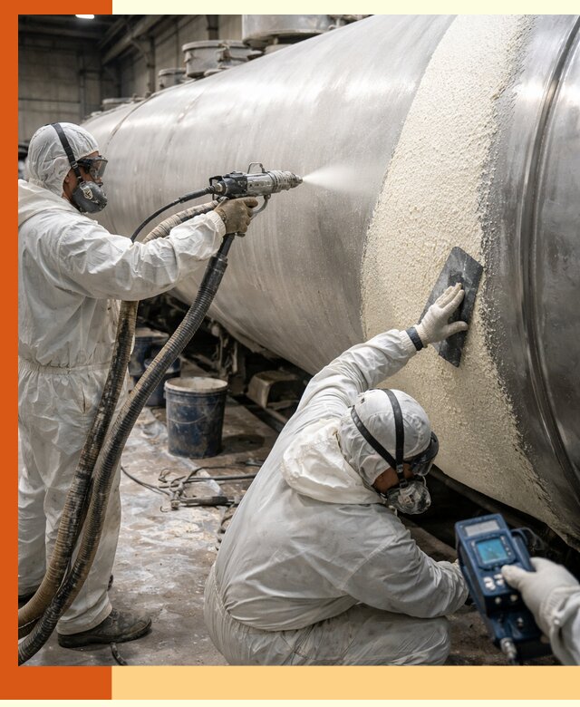 Утепление автоцистерн жидкой теплоизоляцией в Котельниках