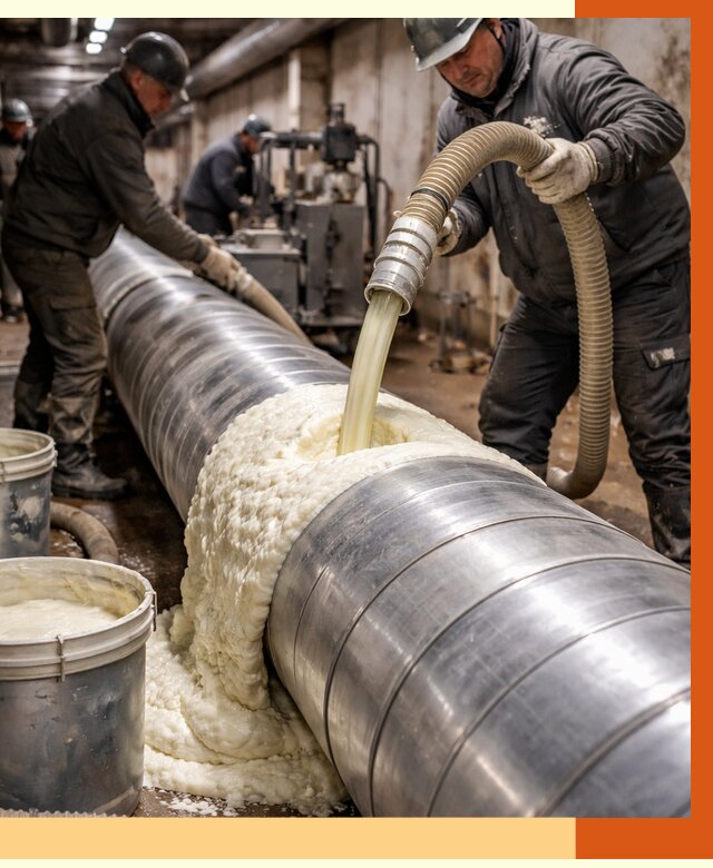 Утепление теплотрассы жидкой теплоизоляцией в Котельниках от 4460 руб. | ТепломастерКтн