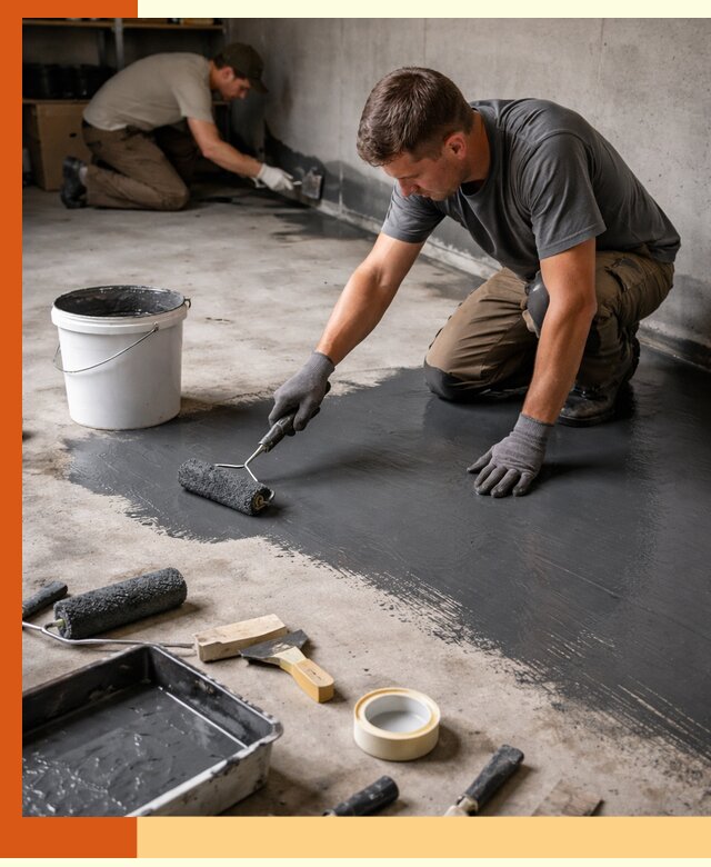 Гидроизоляция гаражного пола в Котельниках — надежная защита от влаги