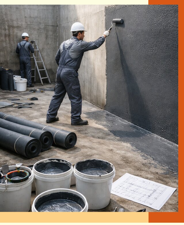 Гидроизоляция резервуара в Котельниках от 127416 руб. под ключ | ТепломастерКтн