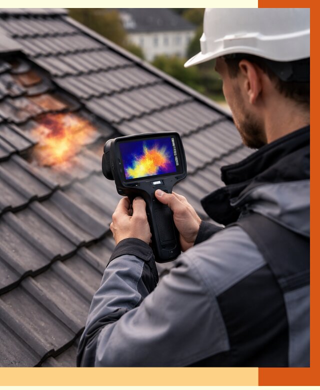 Тепловизионное обследование кровли в Котельниках от 4778 руб. — ТепломастерКтн под ключ