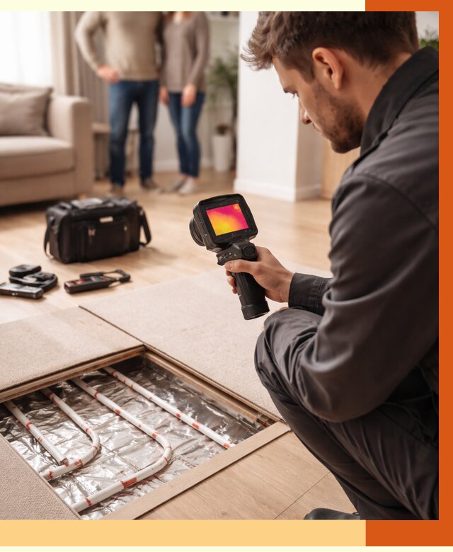 Тепловизионное обследование теплого пола в Котельниках от 4778 руб. — ТепломастерКтн