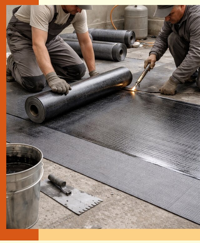 Монтаж гидроизоляционной мембраны в Котельниках для зданий и конструкций