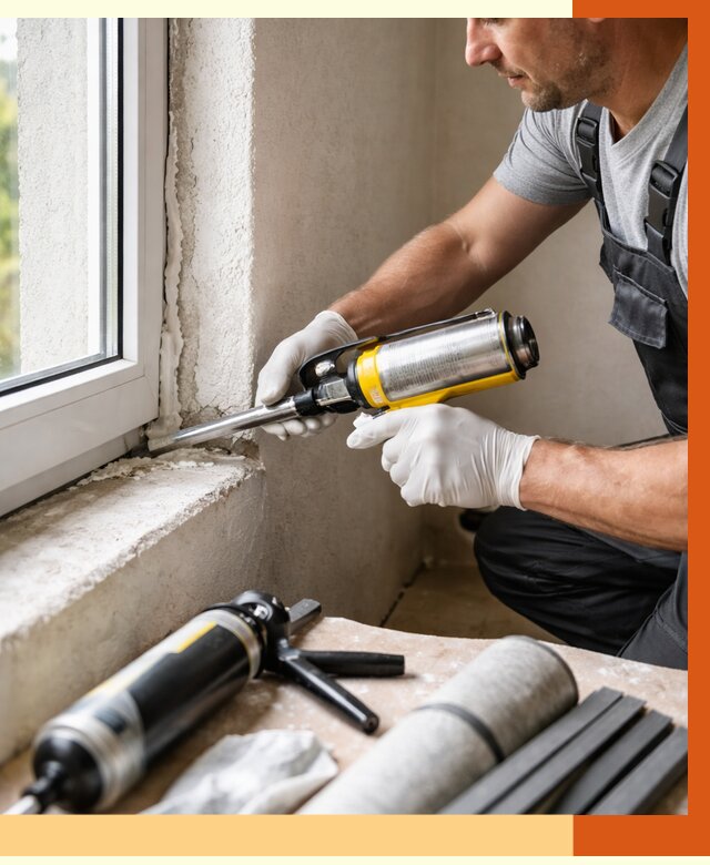 Герметизация стыков и примыканий в Котельниках от 1274 руб. под ключ | ТепломастерКтн