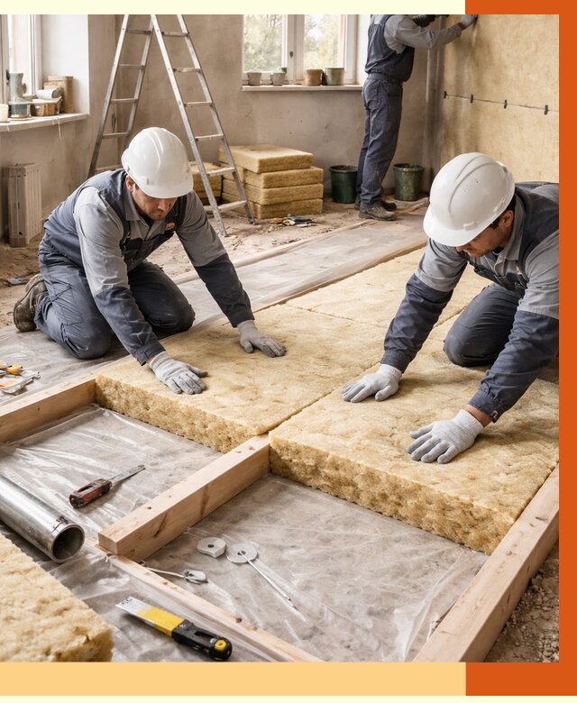 Восстановление теплоизоляции в Котельниках от 9025 руб. — ремонт утепления под ключ | ТепломастерКтн