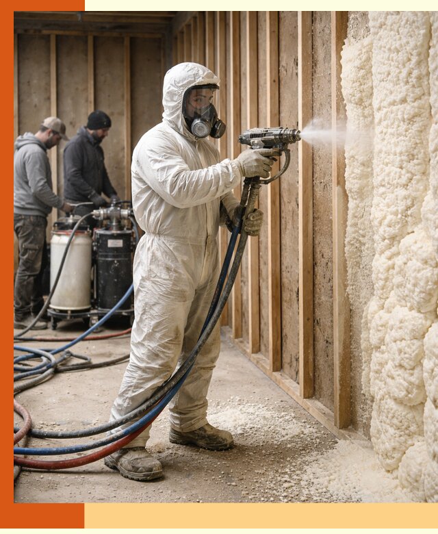 Обучение напылению ППУ: курсы для специалистов в Котельниках