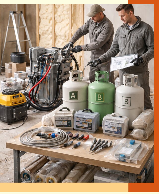 Продажа компонентов ППУ с консультацией в Котельниках от 4460 руб. | ТепломастерКтн